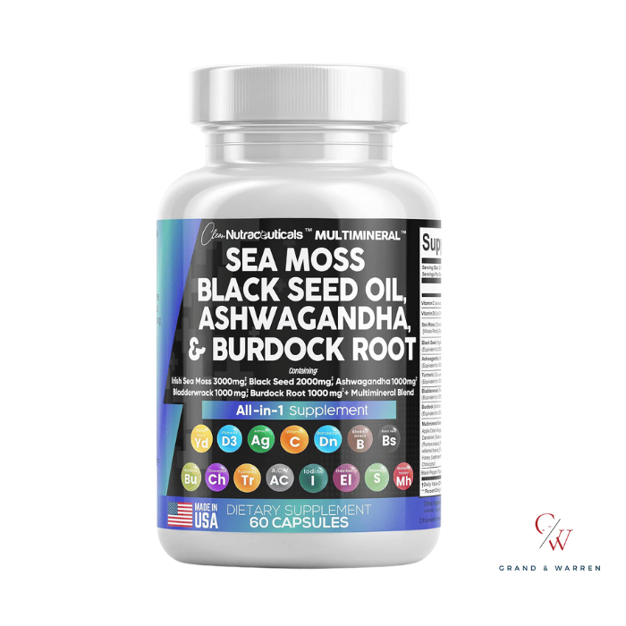 Sea Moss Pill with Burdock Root