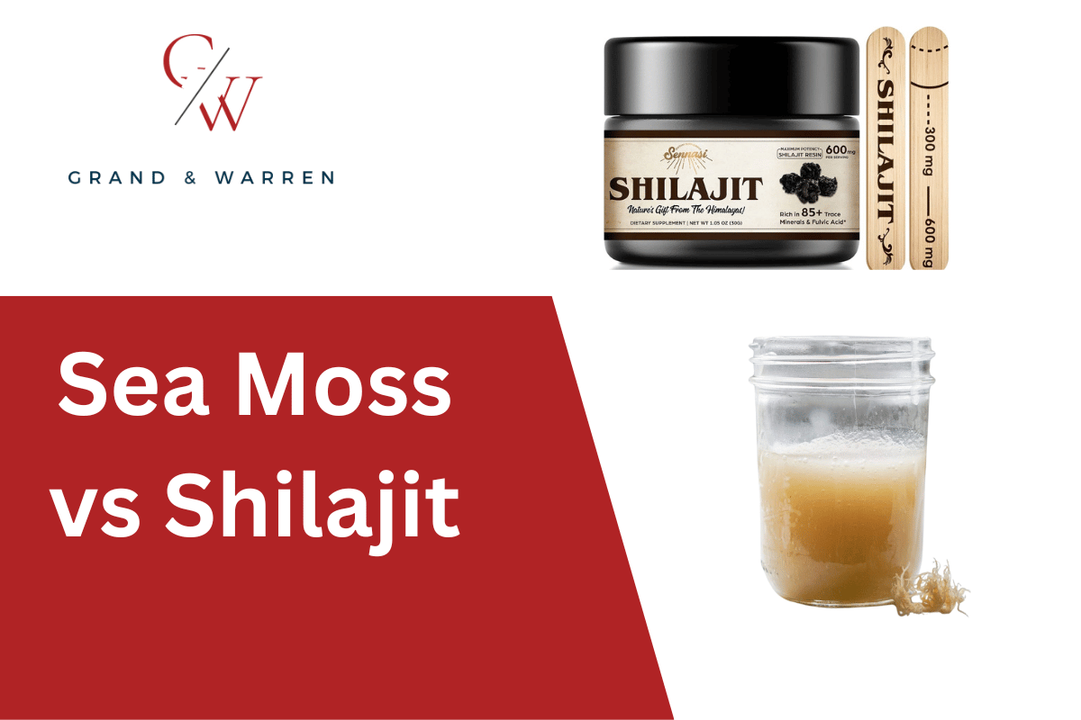 Sea Moss vs. Shilajit